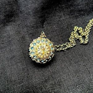 Silver Rhinestone Necklace